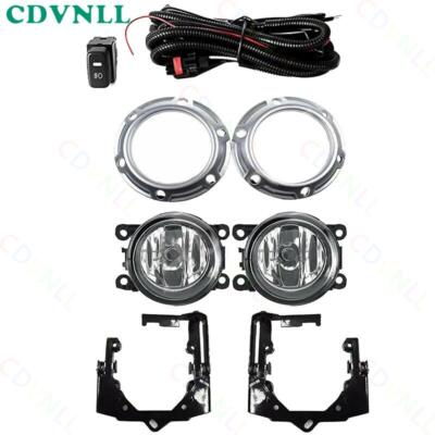 For Mitsubishi Outlander 2007-2009 Fog Lamp Bumper Cover Wire Switch Bracket Kit