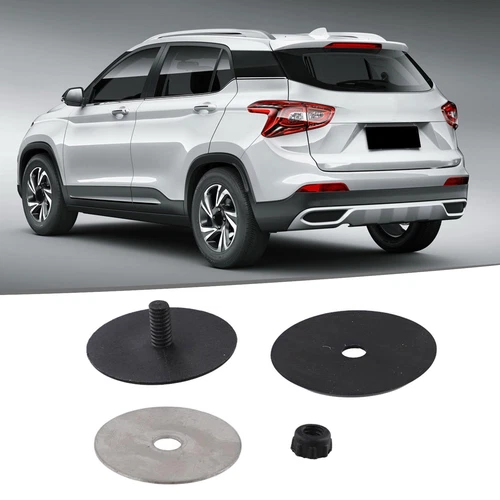 Black 46mm Waterproof Rear Windscreen Wiper Antenna Hole Cover Plug For Cars - Picture 5 of 22