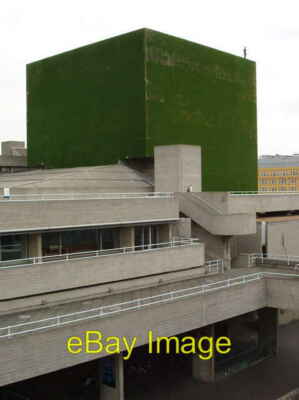 Foto 6x4 Nationaltheater mit Gras auf Flytower London für ein paar Wochen c2007