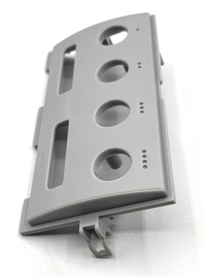 Nintendo Gamecube Controller Port Faceplate Cover Grey NO YELLOWING New - Image 4 of 4