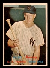 1957 Topps Baseball #290 Andy Carey NM *f3