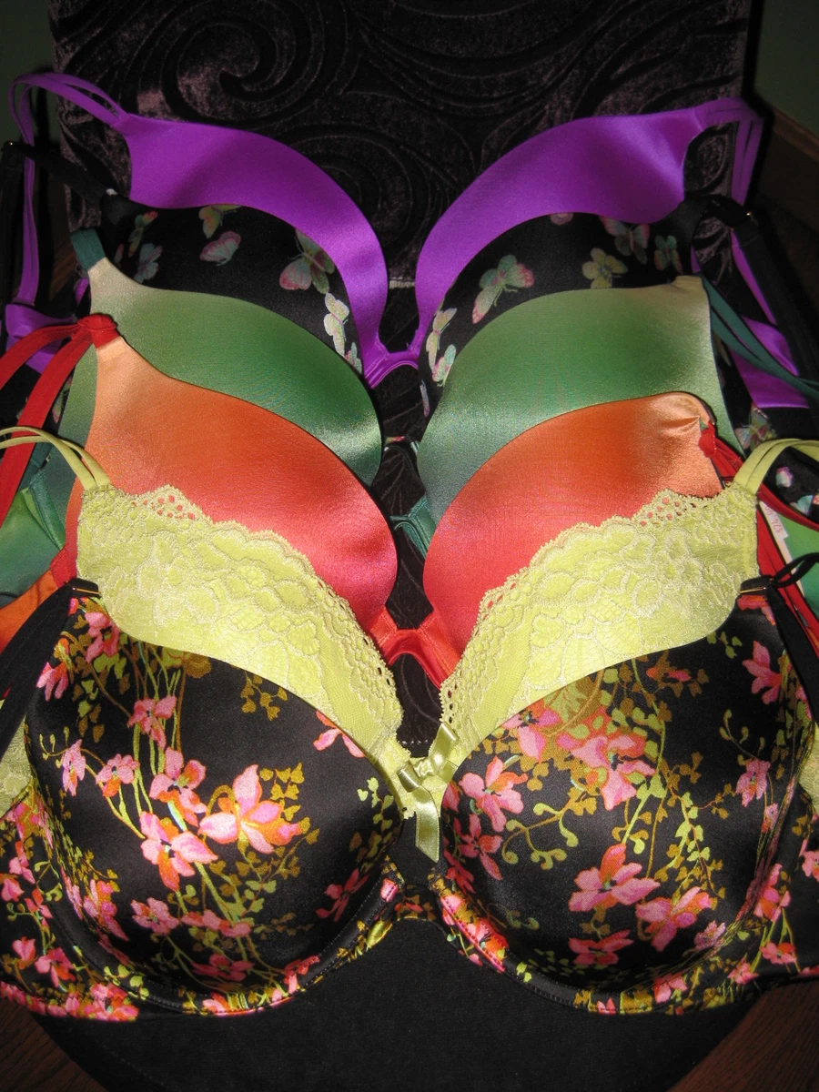 VICTORIA'S SECRET VERY SEXY PUSH UP BRA WITH GEL CURVE PLUSH 32 34 36 38A B  C D