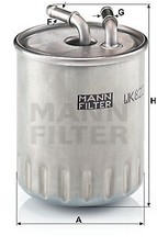 Filtre à carburant Mercedes 450