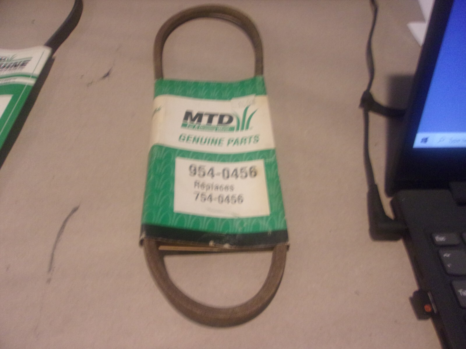 Cinghia Ricambio Per Spazzaneve MTD Cinghia Di Ricambio Per Spazzaneve MTD A Due Stadi - Numero Parte 754-0456/954-04565, Marca A&I Cinghia Spazzaneve - Foto 2