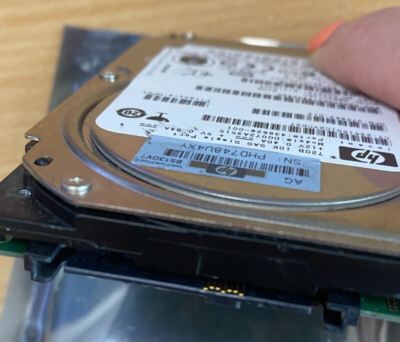 HDD HP 72GB 10K SAS 2.5" Con Caddy – DG072A3515 / MBB2073RC