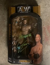 Aew Wwe Ricky Starks/Ricky Saints Autograph Figure