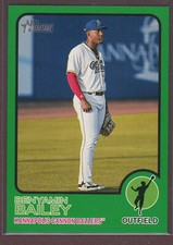 2022 Topps Heritage Minors Green #21 Benyamin Bailey (Cannon Ballers)/75