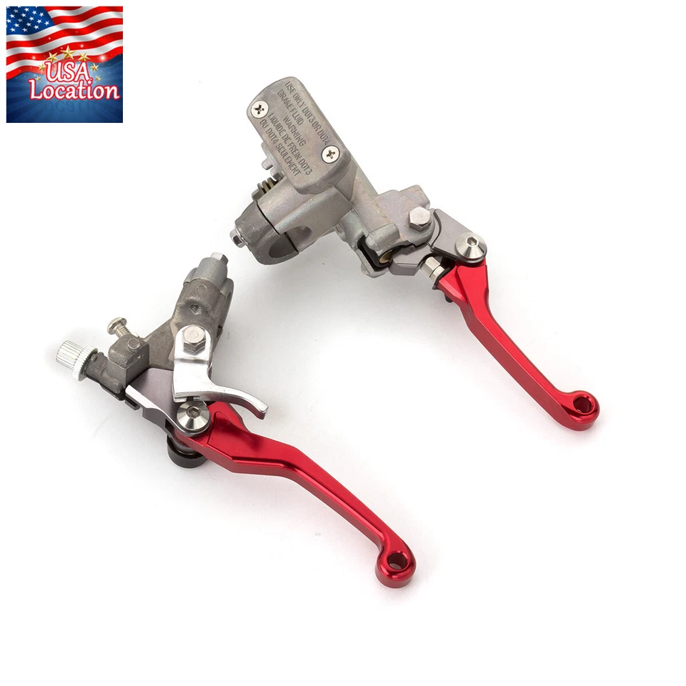For CR125R CR250R CR500R CRF150R Brake Levers Hydraulic Master Cylinder Handle - Изображение 2 из 4
