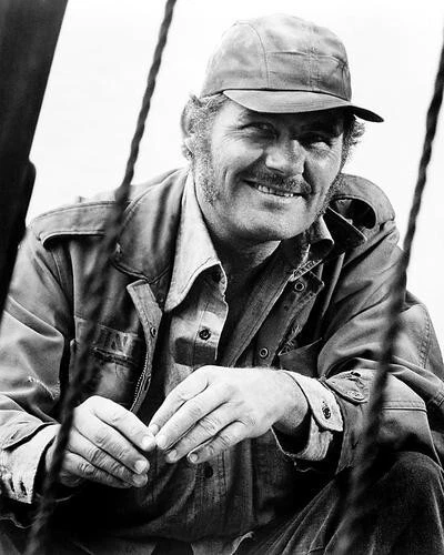Jaws Robert Shaw classic smile as Quint photo or poster various sizes | eBay
