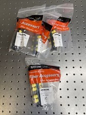Lot Of 4 Black Box JPM450C 3-st Duplex Blue Fiber Adapter Panel