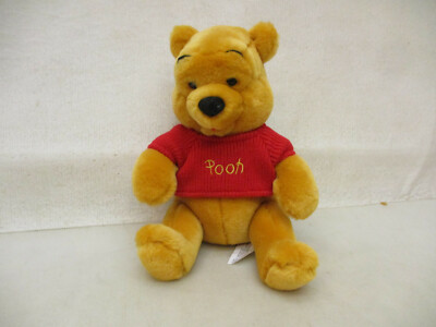 x-21890	Disney Pooh Teddy Bär bean bag H:ca.19cm,sehr guter Zustand