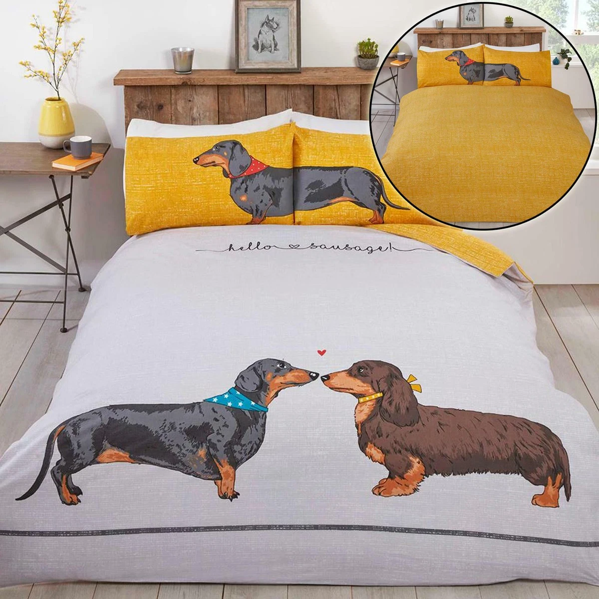 Set Copripiumino Arancione e Nero 200x200 - Design Safari Tigre