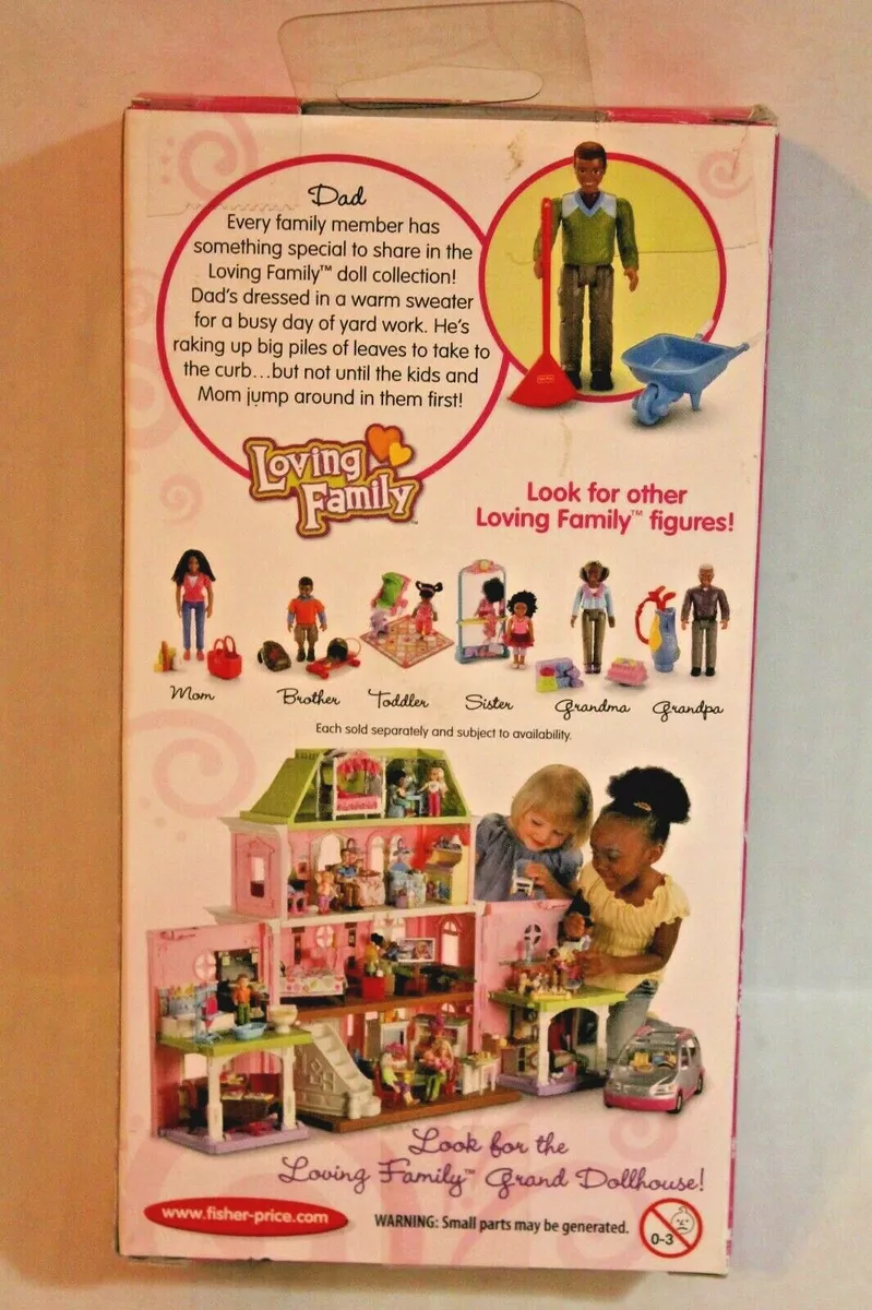 Fisher Price Loving Family Dollhouse African American Dad Father