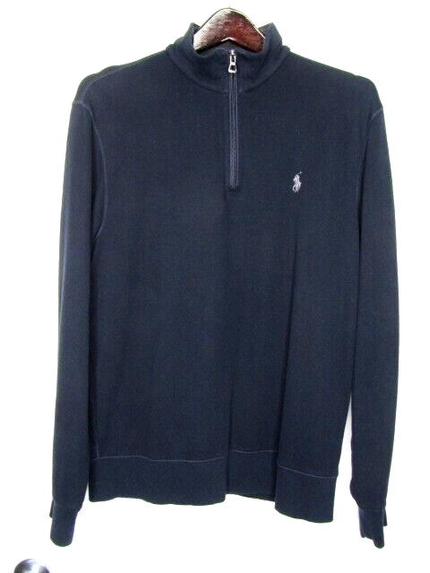 Polo Ralph Lauren uomo taglia M maglione felpa 1 4 zip pullover golf polo pony