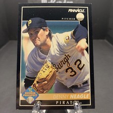 1992 Pinnacle Denny Neagle #556 Pittsburgh Pirates