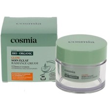 Crème visage bio Glow soin éclat radiance à la vitamine C Cosmia