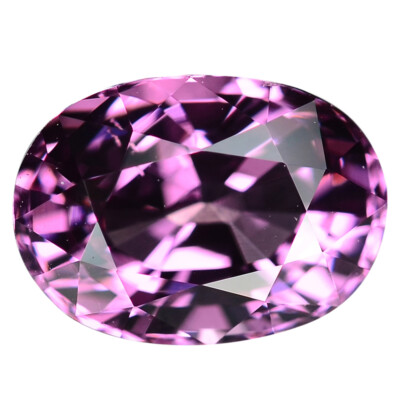 2.42 Ct. Flawless Oval Purple Pink Natural Spinel WITH GLC CERTIFY