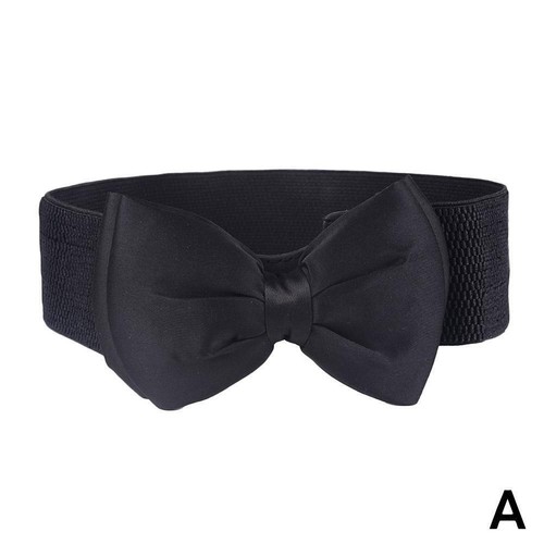 Women Ladies Wide Fashion Belt with Buckle Waist Belt Stretch Elastic Gift. N7Q2 - Picture 30 of 30
