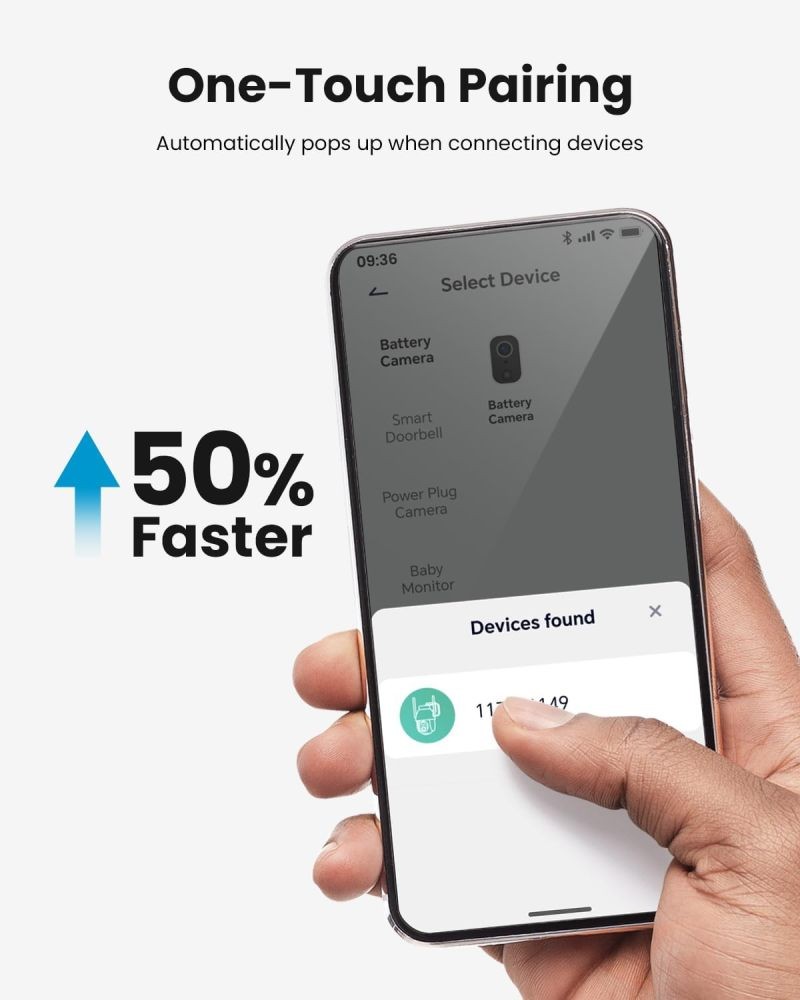 ieGeek Security Camera 2K with Solar Panel, 360° PTZ, Color Night Vision