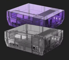 New Transparent Replacement Shell for Nintendo NES