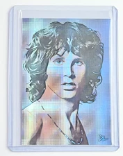 Jim Morrison Limited Edition Artist Signed "The Doors" Refractor Card 1/1