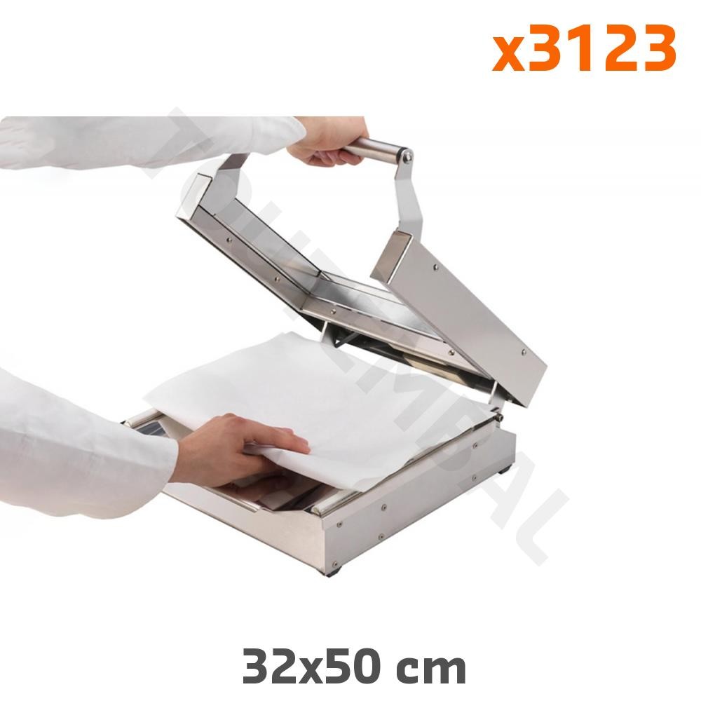 Papier thermoscellable résistant 32x50 cm étanche pour produits gras