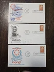 Canada #Expo 67 United nations 10 cents.3 different.