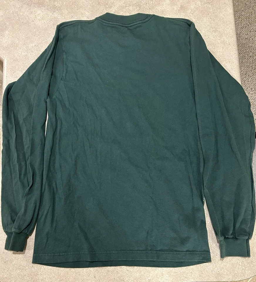 Green Bay Packers Medium T-Shirt Greg Jennings 2006-2012 Green Long Sleeve  - Image 2 of 4