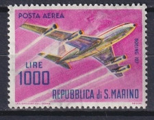San Marino 1964 Aviation, Airplanes, Transport MNH**