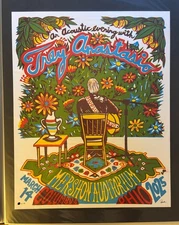 Trey Anastasio ~ Pollock AE # / 100 Poster ~ OSU 3/14/25 Columbus OH phish 2025