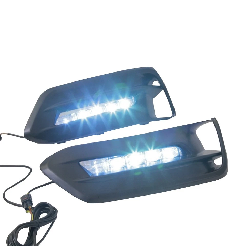 For Honda Accord 2018-2020 Daytime Running Light LED DRL Front Fog Light 3-Color Foto 4 de 4