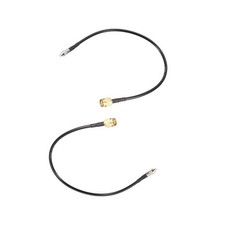 Connettore RP-SMA su presa TS9, RG174, cavo coassiale RF, 25,4 cm, 2 pezzi