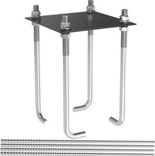 7"/ 9" Basketball Hoop Anchor Kit, Universal Fit Ground Anchor Kit, Basketball H