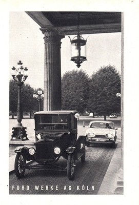 3w26971/ Reklame / Werbung aus 1961   FORD WERKE AG Köln