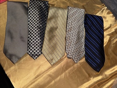 Lot Of Innocenti Italy For Tom James Vintage Ties
