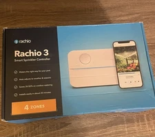 Rachio 3 Smart Sprinkler Controller 4 Zone 3rd Gen - 4ZULW-C