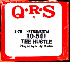 QRS Word Roll  Van McCoy THE HUSTLE Rudy Martin 10-541 Player Piano Roll