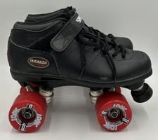 Riedell Carrera Roller Speed Skates Sonic Wheels Boots Style 2 105B Size 7