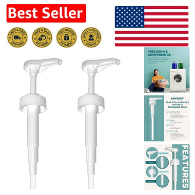 #ad #ad Eco Friendly Heavy Duty Gallon Pump Dispenser for Every Household Need 2 Pack $18.99