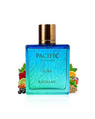 #ad Rayhaan Pacific Aura Eau De Parfum 3.4oz 100ml Men’s Perfume Cologne New $25.50