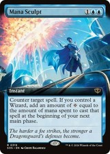 1x Mana Sculpt - Extended Art MTG - Secrets of Strixhaven - NM-Mint