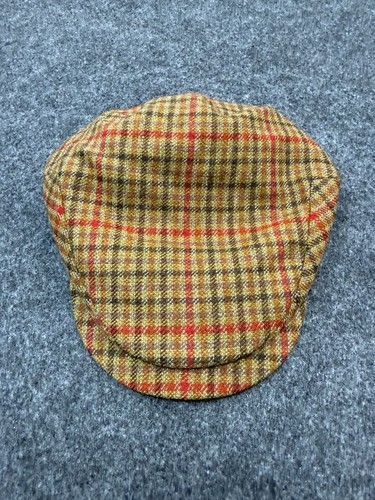 Laird & Co. Hatters Tweed Plaid Flat Cap Size 57cm 7