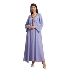 Abaya Muslim Dubai Women Turkey Women Long Dress Sequin Kaftan Evening Maxi Robe