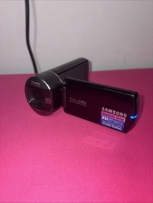 Samsung OIS DUO HMX-Q10BN Camcorder 20x Zoom 1080p Video Black Tested