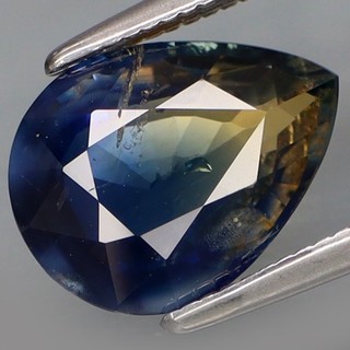 2 83 quilates gema preciosa azul amarillo normal zafiro térmico África buen brillo