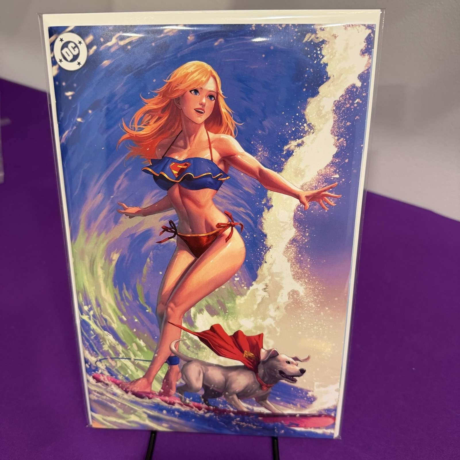 G'Norts Swimsuit Edition - Santa Fung Supergirl VIRGIN VARIANT - Ltd 800 - NM/M