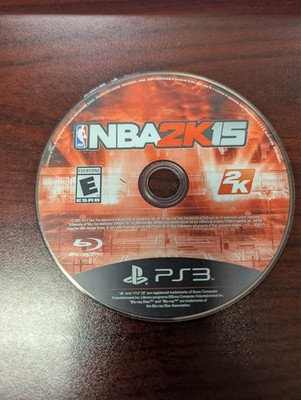 NBA 2K15 (Sony PlayStation 3 PS3, 2014) NO TRACKING - DISC ONLY 6779