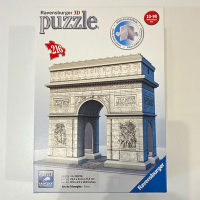 Ravensburger 3D Puzzle Arc de Triomphe Paris 216 Teile Nr. 12 514 2 EAN