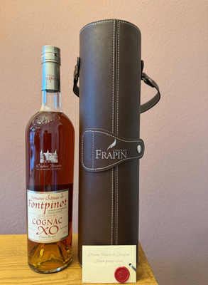 Frapin XO Château de Fontpinot - Lederetui Cognac