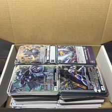 400 Digimon TCG Card Game Bulk Lot Common Uncommon Rares